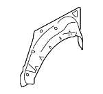 51560AG00D9P - Body: Inner Quarter Panel for Subaru: Legacy, Outback Image