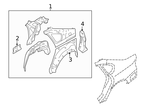 Inner Structure for 2009 Subaru Legacy #0