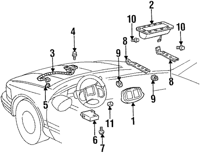 16757616 - Electrical: Driver Air Bag for GM Image