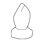 8659334000 - Body: Fender Liner Grommet for Hyundai: Accent, Sonata, XG300, XG350 Image