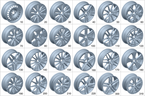 Wheels for 2023 Mercedes-Benz GLA45 AMG #0