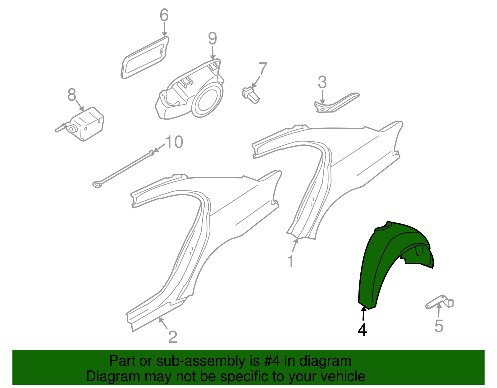 Splash Shield - BMW (51717136682)