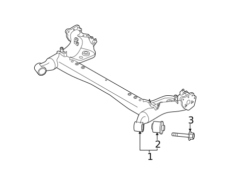 Rear Suspension for 2013 Mazda 2 #1