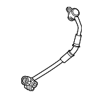 11427562798 - Engine: Oil Inlet Tube for BMW: 135i, 335i, 335i xDrive, 335is, 335xi, 528i, 528i xDrive, 528xi, 535i, 535i xDrive, 535xi, 740i, 740Li, X6 Image