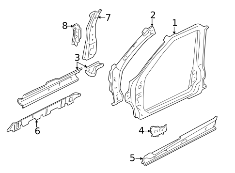 Rocker for 2002 Nissan Quest #0