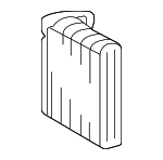 885013A041 - HVAC: Evaporator Core for Lexus: LS430 Image