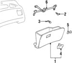 16822543 - Body: Glove Box for GM Image