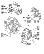6024028 - Clutch: Screw, Mounting for Dodge: Ram 1500, Ram 2500, Ram 3500 Image