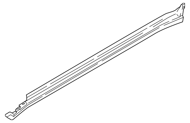 51778498997 - 2019-2025 BMW X5 Rocker Molding (51-77-8-498