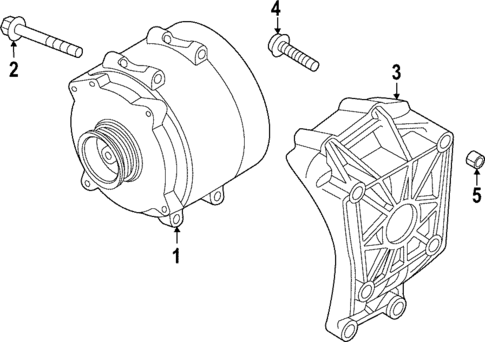 Alternator for 2023 Audi SQ8 #0