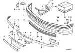 51718156251 - Vehicle Trim: Air Duct, Left for BMW Image
