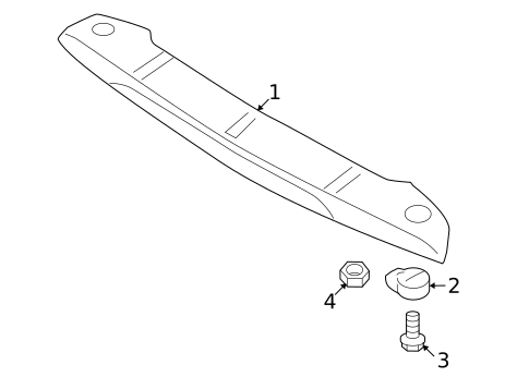 Spoiler for 2007 Hyundai Entourage #0