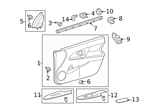 Front Door for 2009 Scion xD #1