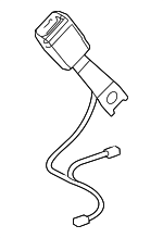 7320360070C0 - : Buckle for Lexus: LX600, LX700h Image