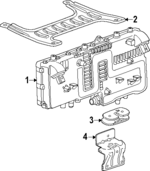 85524430 - : Mount Bracket for Cadillac: OPTIQ | Chevrolet: Equinox EV Image