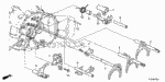 242015C8000 - Transmission - Manual: FORK, GEARSHIFT (5-6) for Honda Image
