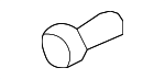 9423101 - Body: License Frame Screw for GM Image