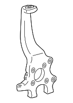 4320230050 - Suspension: Knuckle for Lexus: GS F, GS Turbo, GS200t, GS300, GS350, GS450h, IS300, IS350, IS500, RC F, RC200t, RC300, RC350 Image