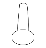 11612147 - Body: Latch Screw for GM Image