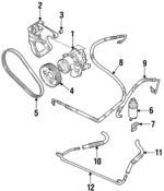 21145255A - Steering: Pulley for Volkswagen Image