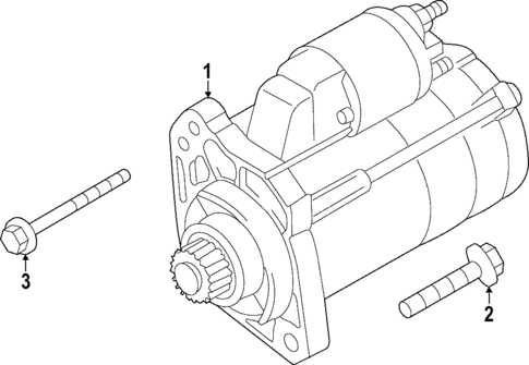 Starter for 2025 Audi RS7 Sportback #0