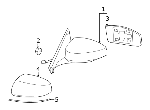 Outside Mirrors for 2013 Nissan 370Z #0