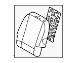 89450TD210 - : Seat Back Pad for Hyundai Image