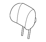 89700TD310MLR - : Headrest for Hyundai Image