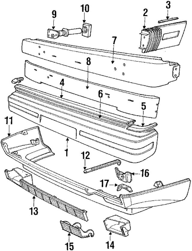 1341337 - : Bumper Cover for Volvo Image
