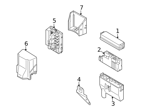 Electrical Components for 2005 Nissan 350Z #1