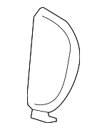 22925343 - Body: Side Trim for Cadillac: Escalade, Escalade ESV, Escalade EXT | Chevrolet: Avalanche, Silverado 1500, Silverado 2500 HD, Silverado 3500 HD, Suburban 1500, Suburban 2500, Tahoe | GMC: Sierra 1500, Sierra 2500 HD, Sierra 3500 HD, Yukon, Yukon XL 1500, Yukon XL 2500 Image