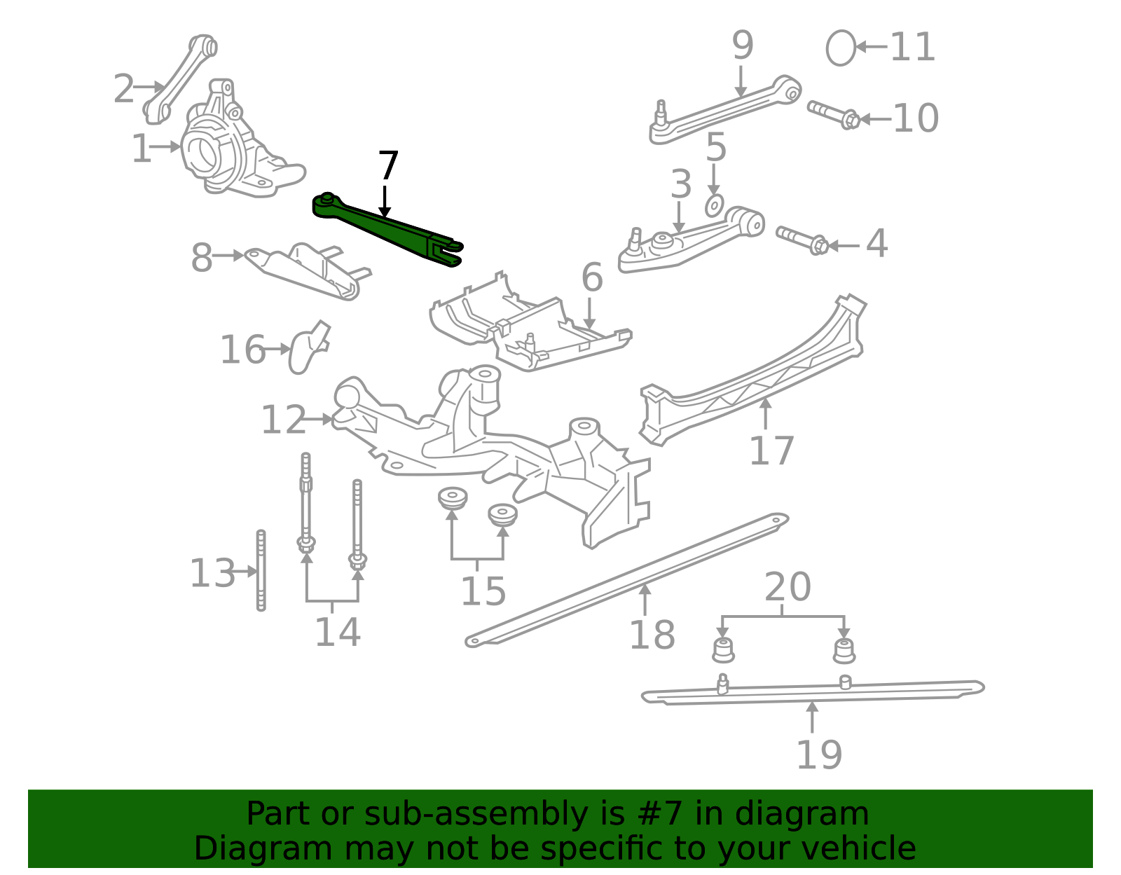 1997-2013 Porsche Ft Lateral Rod 997-331-043-02 | OEM Parts Online