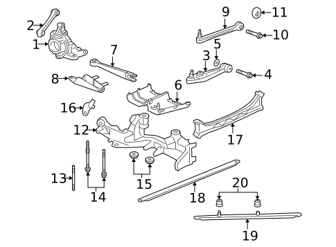 Suspension Components for 2008 Porsche 911 #3