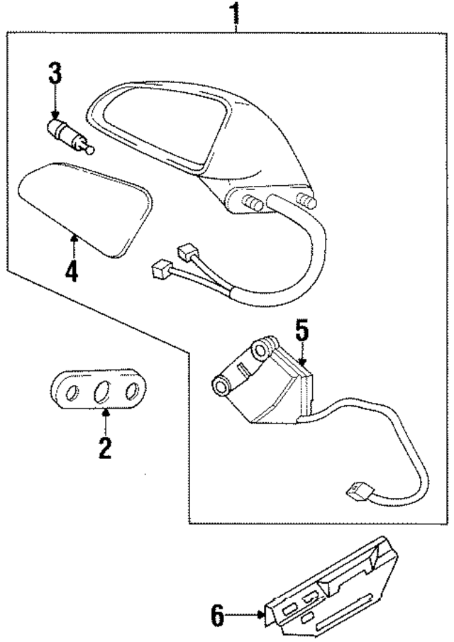 20744294 - Body: Mirror Assembly for GM Image