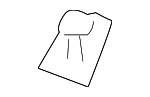 6777133040 - Body: Trunk Trim Panel Clip for Toyota Image
