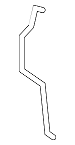 55395530AA - Body: Latch Rods for Jeep: Wrangler, Wrangler JK Image