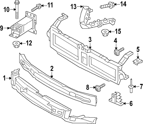 Bumper & Components - Front for 2019 Audi RS5 #1