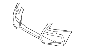 8R0807105BGRU - : Bumper Cover for Audi: Q5 Image