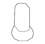 N90503801 - Body: Bumper Impact Bar Nut for Audi Image