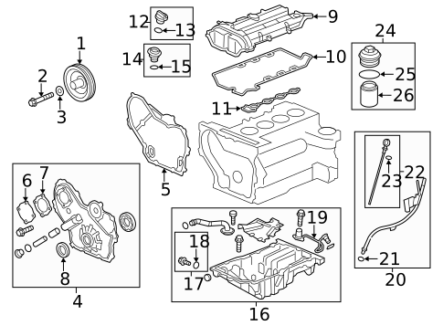 Engine Parts for 2011 Saab 9-5 #0