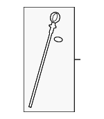 12604225 - : Oil Dipstick for Saab: 9-5 Image