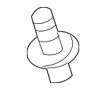 MB547806 - : Fender Liner Clip for Mitsubishi: 3000GT, Diamante, Eclipse, Endeavor, Galant, Lancer, Mirage, Montero, Outlander Image