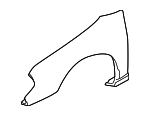 MR392631 - Body: Fender for Mitsubishi Image