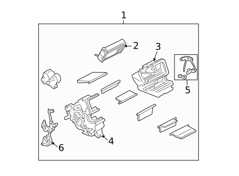 Heater Components for 2001 Mazda Miata #0