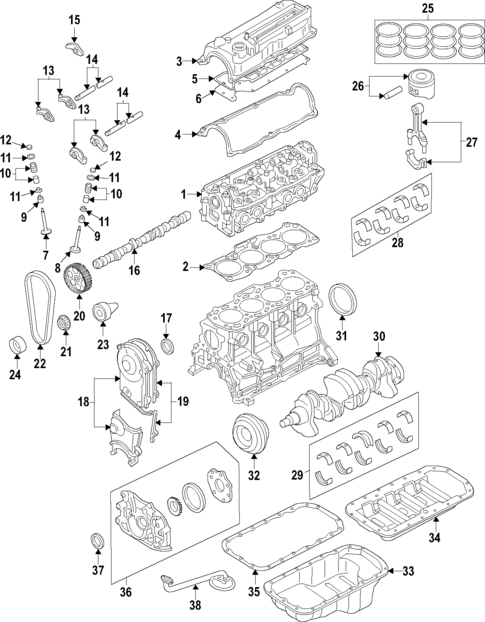 Engine Parts for 1987 Mazda B2200 | OEM Parts Online