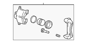 5818038A20 - : Disc Brake Caliper for Hyundai Image