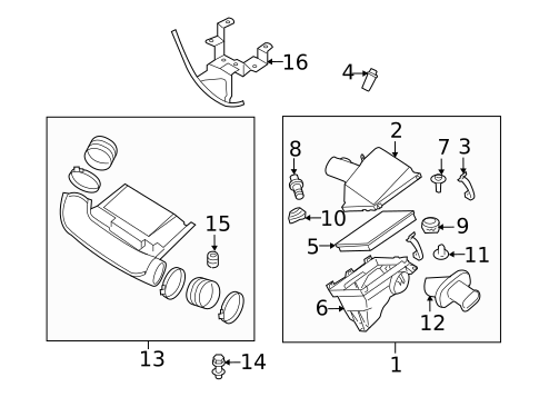Air Intake for 2017 Nissan NV3500 #0