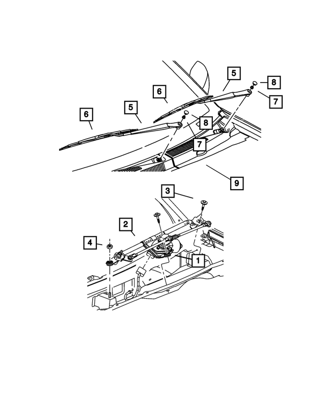 « 68156946AA –  : Supérieur D`auvent Panneau pour Mopar Image »