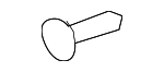 11562024 - Body: Bumper Cover Clip for GM Image