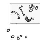 28130D2000 - : 2017-2022 Genesis - Intake Tube for Genesis: G80, G90 Image